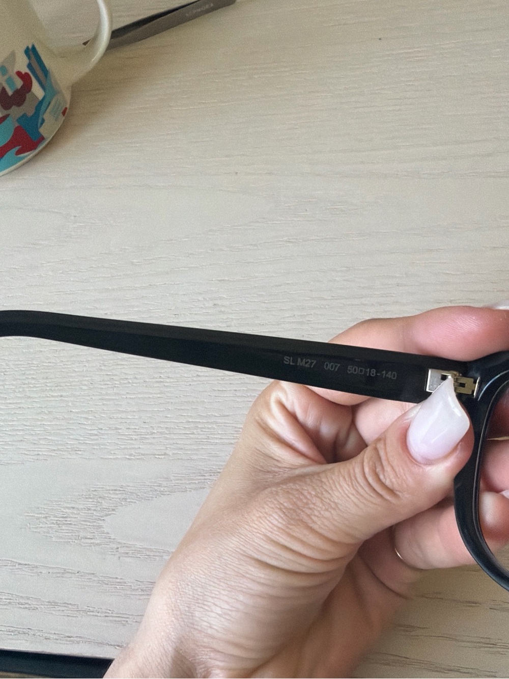 Saint Laurent Black Glasses - No Perscription - Picture 3 of 3